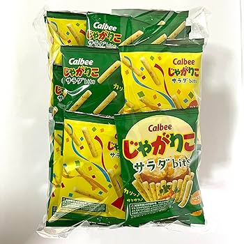 Amazon.co.jp: カルビー じゃがりこサラダbits 24個セット 384g
